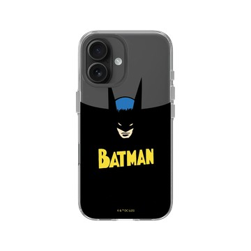 iPhone 16 Clear Case（相機按鈕） 透明 - Batman 蝙蝠俠 - 復古版