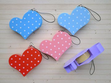 【NICHIBAN】Heart type 愛心膠帶台