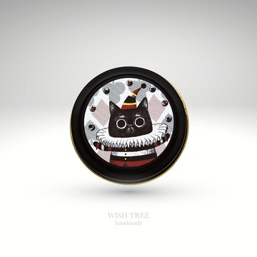 俏皮小丑旅行香氛蠟燭