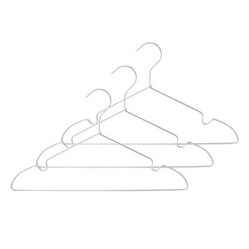 MUJI 鋁製洗滌用衣架(肩帶型)_3支組(約寬42m)