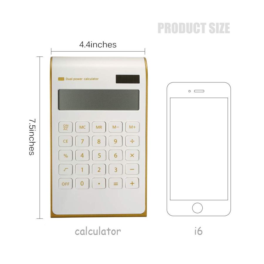 CAVEEN Calculator Ultra Thin Solar Power Calculator for Home Office De