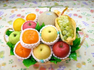 果物盛りかご プレゼント お供え お見舞い     水果 fruit  送料無料