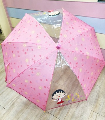 【震撼精品百貨】CHIBI MARUKO CHAN_櫻桃小丸子~直立傘-粉-60CM#02317