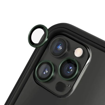 iPhone 12 Pro 9H 鏡頭玻璃保護貼 夜幕綠