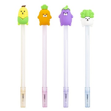 蔬菜寶寶筆 廣告筆可愛動物筆 學生寫字婚禮小物中性筆原子筆 公關贈品筆 贈品禮品