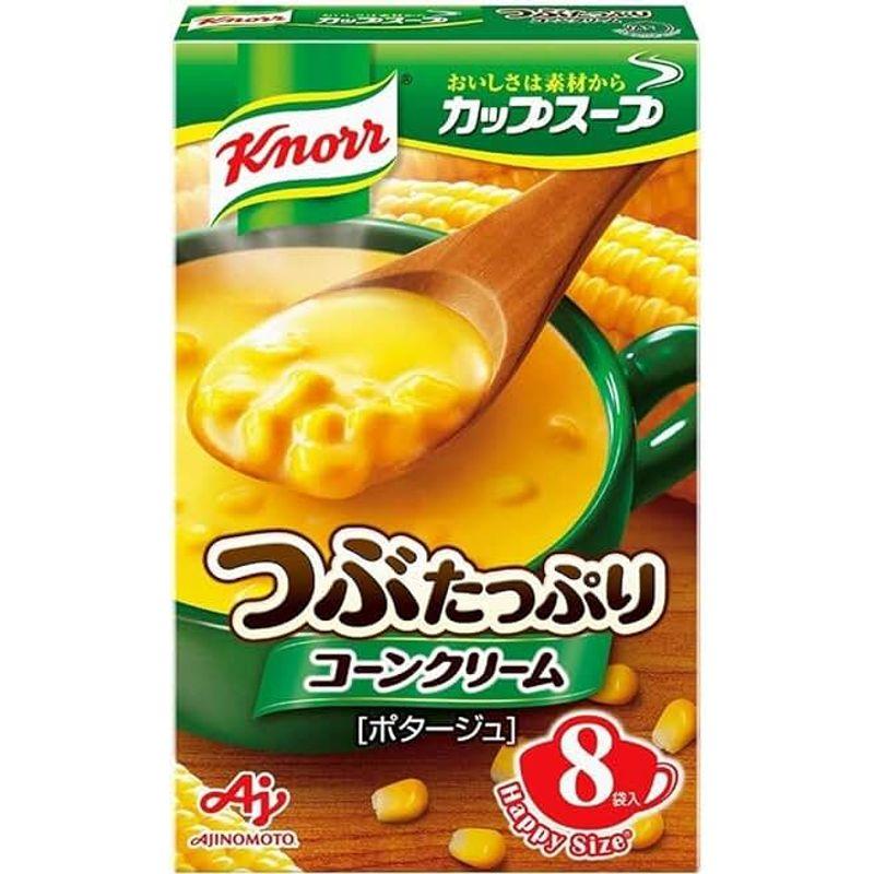 味の素 クノール カップスープ つぶたっぷりコーンクリーム 8袋入×4箱セット 4901001135820