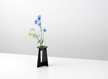 MYK:KENZAN - SHO 130（maru 套組）【瓦】【花瓶】【花器】【花瓶】【劍山】【生花】之複本