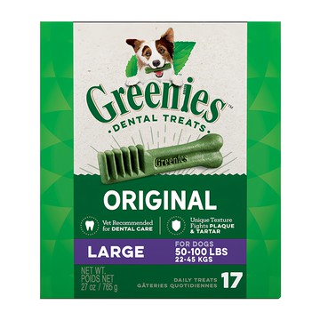 Greenies 健綠 原味 潔牙骨 大型犬適用 22-45公斤  27oz  1盒