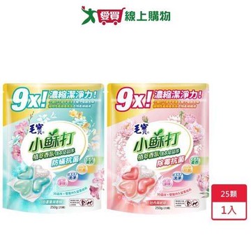 毛寶小蘇打植萃香氛洗衣球25顆【愛買】