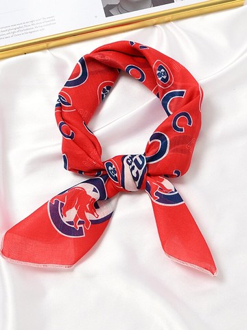 絲巾夏季薄韓國小方巾絲巾發帶 頭巾時尚百搭女裝飾棉方巾2