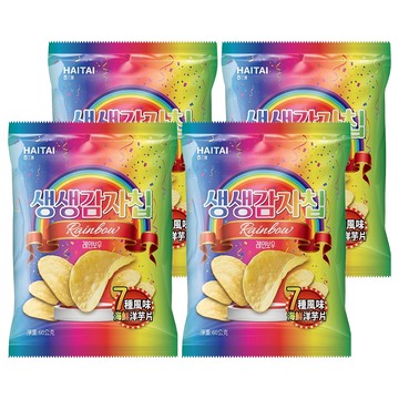 HAITAI 海太 洋芋片 海鮮口味  60g  4個