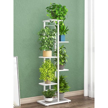 花架子客廳落地式陽臺置物架多層鐵藝花架植物擺放綠蘿花盆架室內