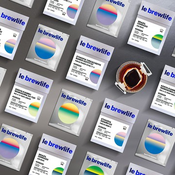 le brewlife 樂步單一產區精品濾掛咖啡  10入/盒