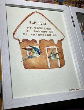 【客製化禮物】耶誕禮物 立體折疊相框 三面木質相框 交換禮物