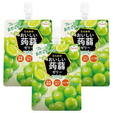 Tarami 達樂美 吸果凍 白葡萄  150g  3個