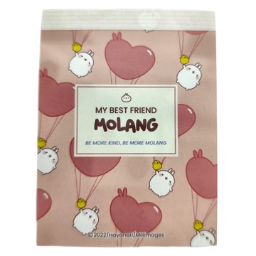 MOLANG 萌浪兔 便條紙  氣球繪 粉色  1個  100個