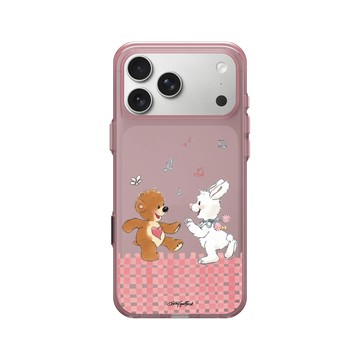 iPhone 17 Pro Max Clear (相機按鈕) 晶醺玫 - Suzy's Zoo - Boof和Lulla的歡樂時光