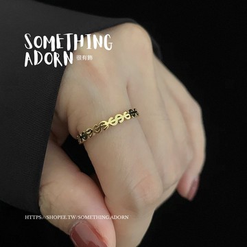 【SA｜很有飾】全現貨 正韓『錢來招財開口戒』個性簡約 復古 戒指 簡約 經典 氣質 台灣現貨 東大門-R049