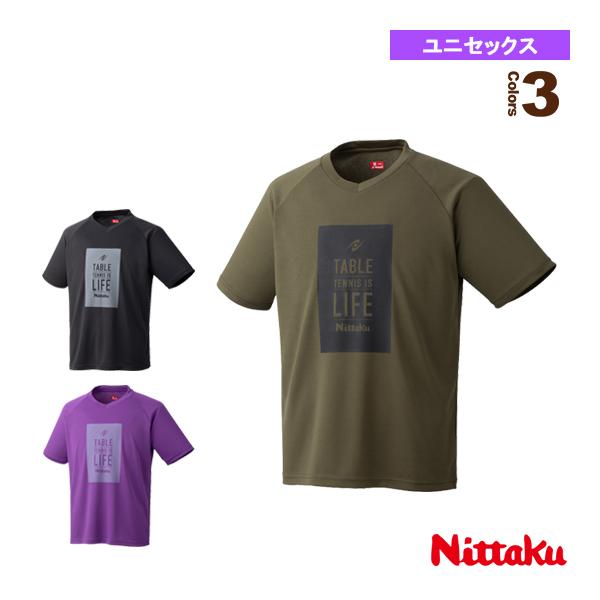 ニッタク メンズ レディース ジュニア ドライTシャツ 卓球ウェア トップス 半袖 吸汗 速乾 軽量 ドライ 練習 スポーツ 運動 送料無料  Nittaku NX-2062