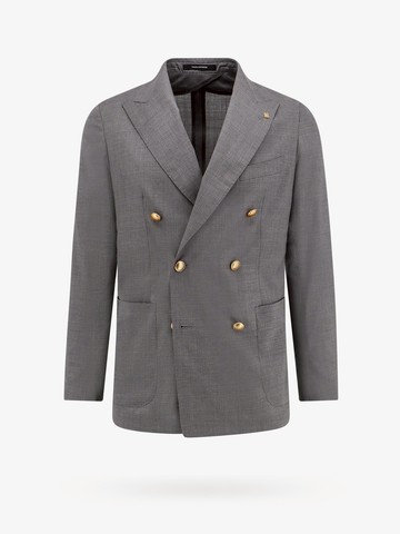 Virgin wool and silk blazer - TAGLIATORE - gender_Man