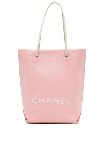 CHANEL Pre-Owned - 2008 Essential Shopping bag - women - Lamb Skin - One Size - Pink