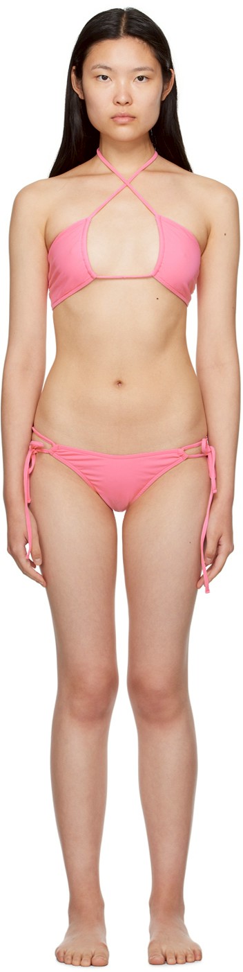 BINYA 粉色 Agata 比基尼