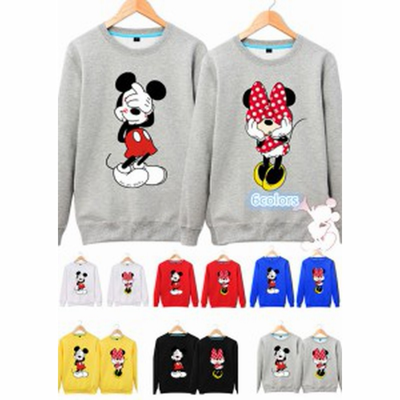6colors Disney ペアルックパーカー ミッキー ミニー ミニートレーナー トップス 結婚記念日 カップル パーカー ディズニー 防寒 裏起 通販 Lineポイント最大1 0 Get Lineショッピング