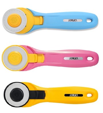 日本 OLFA 裁布刀 拚布刀 /支 藍 RTY-2/C、粉 RTY-2C/PIK、黃 RTY-2C/YEL【APP滿額下單10%點數(單一帳號最高5000點)】1/31止