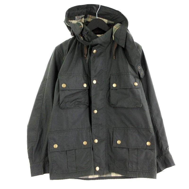 未使用 Barbour バブアー Ursula Jacket ウルスラジャケット オイルドジャケット オリーブ 36 タグ付き メンズ 中古  20012196 | LINEブランドカタログ