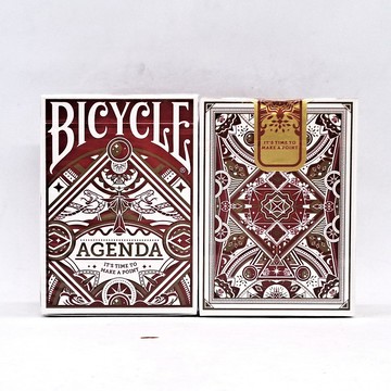 【USPCC撲克】Agenda Red Basic Edition 撲克 S103052712
