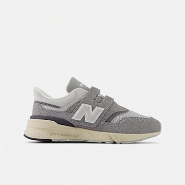 NEW BALANCE NB 運動鞋 童鞋 中童 兒童 魔鬼氈 霧灰 PZ997RHA-W楦