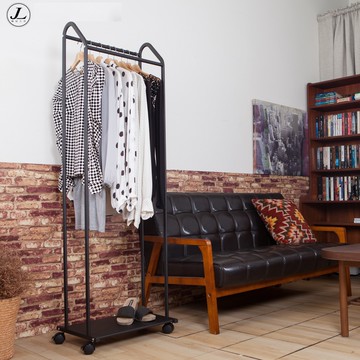 【布萊克附輪掛衣架】衣架 衣帽架 掛衣架 角落架 造型衣架