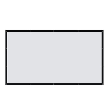 戶外露營投影儀幕布高清便攜可折疊移動外帶露營屏幕影子支架露天[DD230109]