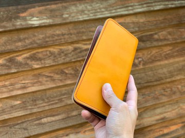 LONG Fun Outdoor Color MIX Long Flat Long Wallet Flat Slim LFW-CYBGG-R