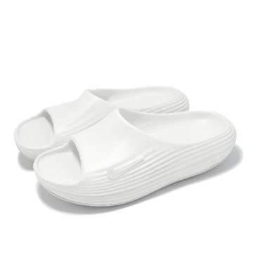 拖鞋 Wmns ReactX Rejuven8 Slide 女鞋 白 Q彈 運動拖鞋 舒適 HV4484-100