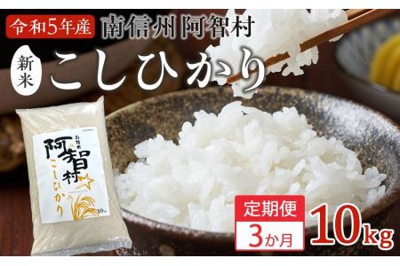 南信州 阿智村 米10kg  3ヶ月連続お届け ｜ 令和5年産 新米 信州 長野