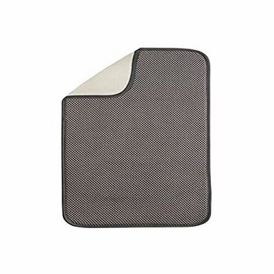 InterDesign 水切り マット ドライングマット キッチン ミニ モカ 40031EJ