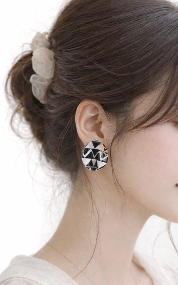 Vali原創原住民色彩耳釘