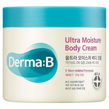 Derma B 超保濕身體乳霜，集中高保濕，430ml  1罐