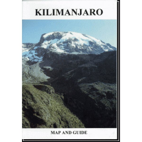 アフリカ最高峰山岳地図　キリマンジャロ Kilimanjaro