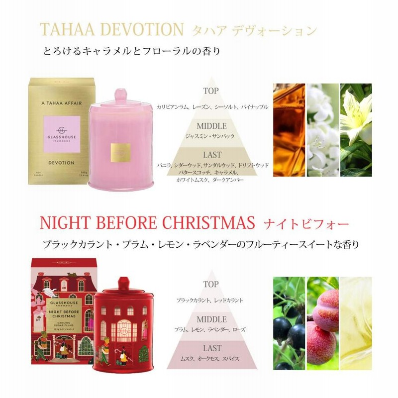 グラスハウス キャンドル 760g 燃焼100時間 アロマキャンドル ソイ キャンドル ギフト 人気 ブランド 女性