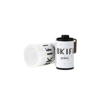 BKIFI YELLOW HEARTS 小黃心 24張 彩色特效負片菲林