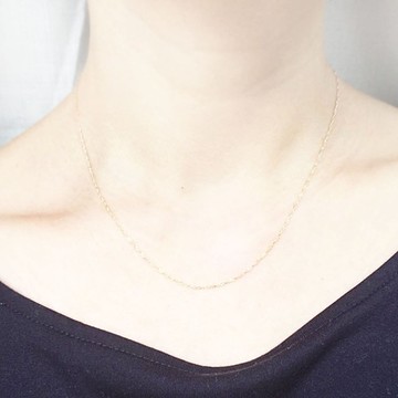 K10YG 設計鏈條項鍊