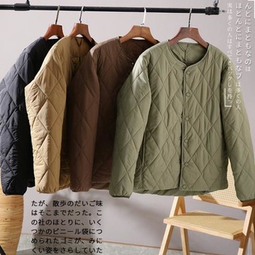 意式輕奢潮貨！科技高效暖棉！冬季男士外貿復古疊穿棉衣棉服外套