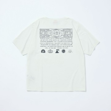 日本限定 Poler HISTORY REG TEE 經典版型短袖T恤 白 - L