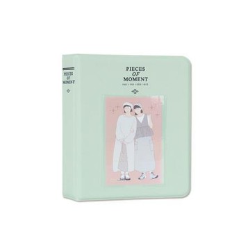 珠友Chuyu64K雙格集卡冊64枚/綠/PC-30083-03/140x110x22mm