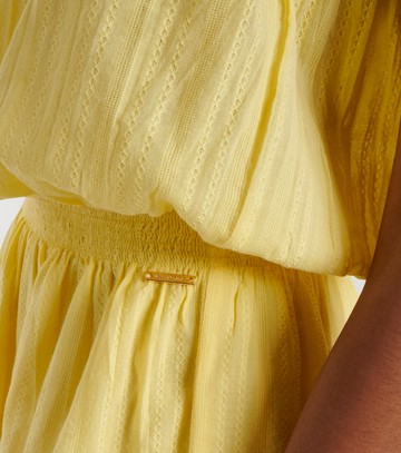 Melissa Odabash Colette embroidered cotton minidress