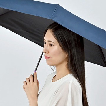 降溫有感輕涼傘 海軍藍