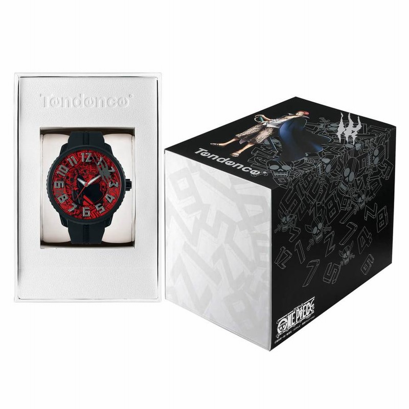 ONE PIECE シャンクス　置き時計 ワンピース」ルフィ＆シャンクスを腕時計にデザイン！ スイス発