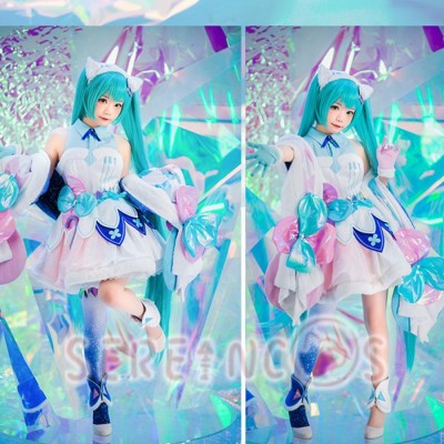 初音ミク コスプレ ミク コスプレ Miku コス 初音 冬日祭 可愛い 高